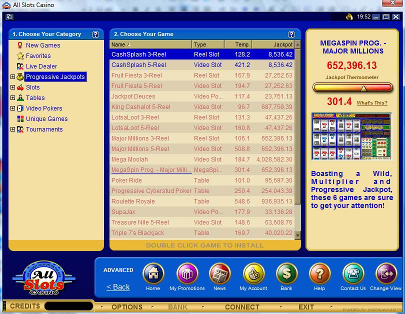 screenshot All Slots Casino