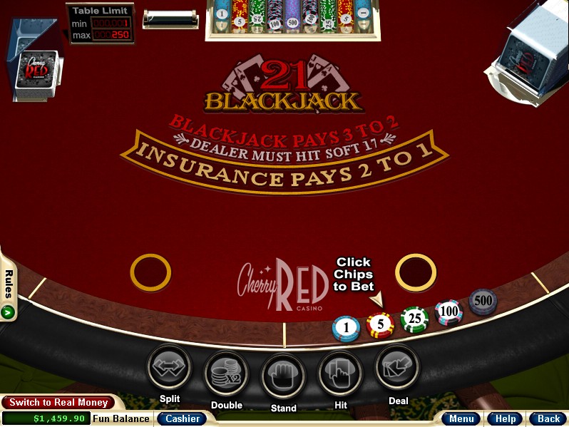 screenshot Cherry Red casino